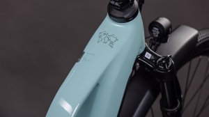 BICICLETA ELECTRICA CUBE NURIDE HYBRID SLX 800 TRAPEZE SKYLIGHT ARUBABLUE 2026 58cm - Img 2