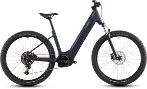 BICICLETA ELECTRICA CUBE REACTION HYBRID PERFORMANCE 600 EASY ENTRY INDIGOBLUE REFLEX 2026 cadru L (20") - roti 29