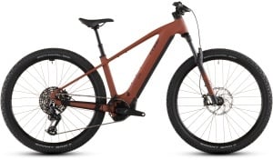 BICICLETA ELECTRICA CUBE REACTION HYBRID RACE 800 AMBER BLACK 2026 cadru S (16") - roti 27.5