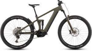 BICICLETA ELECTRICA CUBE STEREO HYBRID ONE44 PRO 800 DUSTYOLIVE GOLD 2026 cadru XL (22") - roti 29