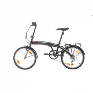 Bicicleta pliabila Sprint Probike Folding 20 6SP Negru/Rosu - Img 3