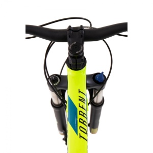 Bicicleta Rock Machine Torrent 20-29 29 Gloss Radioactive Yellow /Black/Petrol Blue 21.0 - (XL) - Img 4
