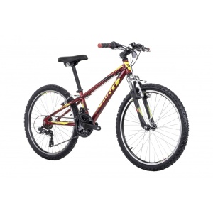 Bicicleta Sprint Hat Trick 24 Rosu/Galben - Img 2