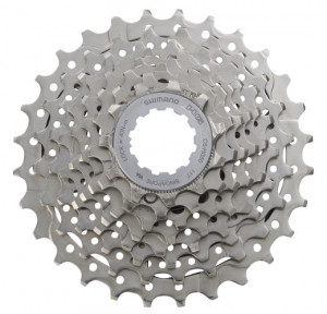 BLOC DE PINIOANE PE CASETA SHIMANO CLARIS CS-HG50 8 VIT. 11-13-15-17-20-23-26-30T (AN) NI-PLATED AMBALAT IND.