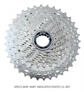 BLOC DE PINIOANE PE CASETA SHIMANO CS-HG50-10 10 VIT. 11-13-15-17-19-21-24-28-32-36T (BK) VRAC