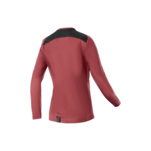 Bluza Alpinestars Stella A-Dura Dri Astar LS Jersey Burgundy M - Img 4
