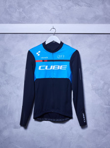 BLUZA CICLISM CUBE TEAMLINE BLACKÂ´NÂ´BLUEÂ´NÂ´WHITE L - Img 2