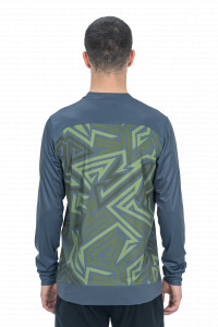 BLUZA CUBE ATX ROUND NECK TM L/S OLIVE GREY XXL - Img 3