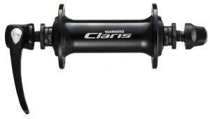 BUTUC FATA SHIMANO CLARIS HB-2400 32H OLD 100MM AX 108MM QR 133MM NEGRU AMBALAT IND.