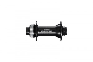 BUTUC FATA SHIMANO DEORE HB-M6010-B 32H OLD 110MM E-THRU 15MM (FARA AX) PT. ROTOR CENTER LOCK (FARA PIULITA DE STRANGERE) FARA PROTECTIE PT. MONTURA DISCULUI AMBALAT IND.