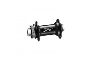 BUTUC FATA SHIMANO DEORE XT HB-M8010-B 32H OLD 110MM AX E-THRU 15MM (FARA AX) PT. ROTOR CENTER LOCK FARA PIULITA DE STRANGERE AMBALAT IND.