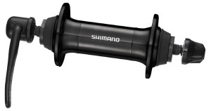 BUTUC FATA SHIMANO HB-RM70-L 32H OLD 100MM QR 133MM (CP NEGRU) NEGRU AMBALAT IND.