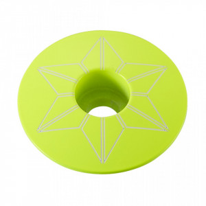Capac furca SUPACAZ Star - galben neon (powder coated)