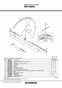 CAPAC PT. BUTUC SHIMANO WH-5600
