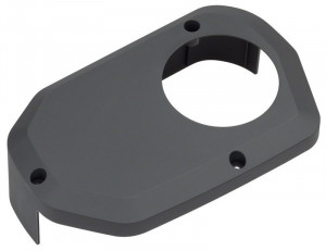 CARCASA PT. UNITATE DE ANTRENARE SHIMANO STEPS SM-DUE60-45 CARCASA & SURUBURI PT. POZITIONARE LA 45 DE GRADE GRI AMBALAT IND.