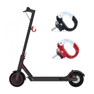 Carlig aluminiu trotineta electrica Xiaomi M365, Pro, alb