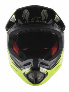 Casca Alpinestars Missile tech Airlift Black/yellow Fluo XL (61-62 cm) - Img 4