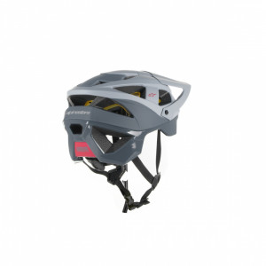 Casca Alpinestars Vector Tech Zeal Helmet Light Gray Dark Gray S - Img 3