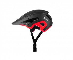 Casca B-RACE Stone II In-Mold Negru-Rosu L-XL 58-62 mm