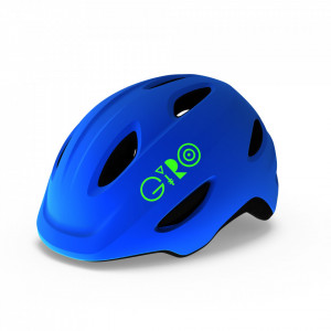 Casca copii Giro Scamp albastru lime