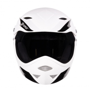 Casca Force Downhill Junior, alb mat S/M - Img 3