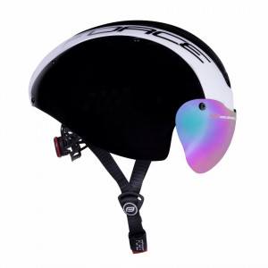 Casca Force Globe Air alb/negru L-XL (58-62 cm) - Img 4
