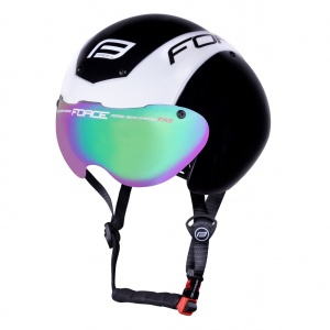 Casca Force Globe Air alb/negru L-XL (58-62 cm) - Img 9