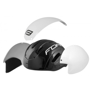Casca Force Globe Timetrial alb/negru L-XL (58-62 cm) - Img 7