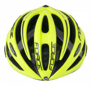 Casca Force Road Pro, fluo/albastru S-M (54-58 cm)