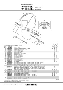 CON SHIMANO WH-R561-R UNITATE CONTRAPIULITA STANGA