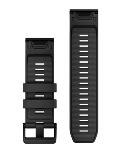Curea Garmin quickfit 26 - Black Silicone - Img 2