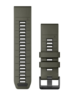 Curea Garmin quickfit 26 - Olive Drab/Silicon negru
