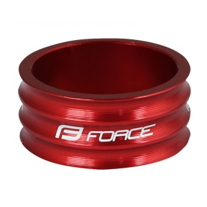 Distantier furca Force 1.1/8 15 mm al. rosu