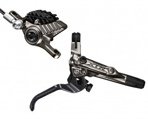 FRANA PE DISC SET ASAMBLAT SHIMANO XTR BL-M9020(S) BR-M9020(F) HIDRAULIC POST MOUNT PLACUTE METAL CU ARIPIOARE DE RACIRE FURTUN SM-BH90-SBM 1000MM INCL. OLIVA SI INSERTIE CONECTARE AMBALAT IND.