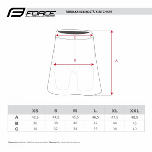 Fusta cu pantaloni scurti cu bazon Force Daisy negru/roz XS - Img 7