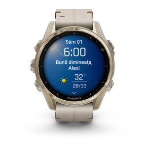 Garmin Fenix 8 - 43mm, AMOLED Soft Gold - Img 3