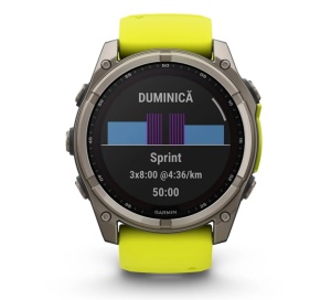 Garmin Fenix 8 - 51mm, Solar, Sapphire Amp Yellow - Img 3