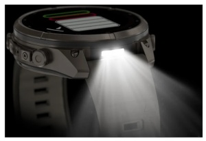 Garmin Fenix 9 Pro - inReach, Solar, 47mm Titan Pebble Gray cu curea din silicon Silver Gray - Img 11