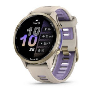 Garmin Forerunner® 970 Titan Soft gold