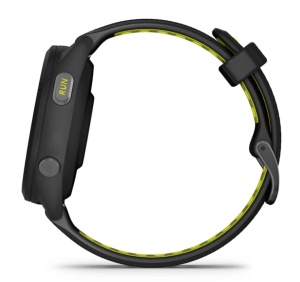 Garmin Forerunner 265S Ramă şi carcasă neagră cu curea din silicon neagră/Amp Yellow - Img 8