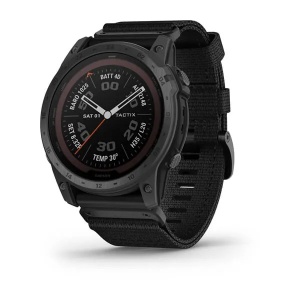 Garmin tactix® 7 – PRO SAPPHIRE SOLAR NEGRU TITANIUM DLC, CUREA NAILON