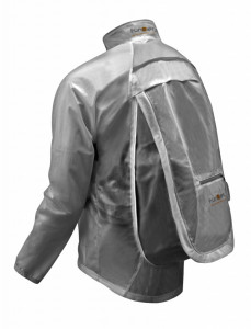 Jacheta FUNKIER Varallo Pro cu protectie pt rucsac - Transparenta S - Img 2