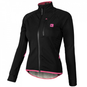 Jacheta impermeabila FUNKIER Alba W softshell Women - Black/Pink XS - Img 2