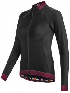 Jacheta termica FUNKIER Bernalda W Pro Aqua-Repel - Negru/Rosu L