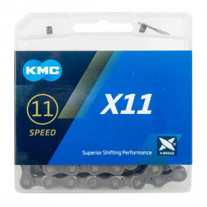 Lant KMC X11R Grey 11 Viteze 114 Zale - Set 25 bucati