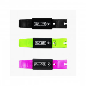 Leviere Muc-Off Rim Stix Tyre Levers Negru/Verde/Roz - Set 24 Buc.