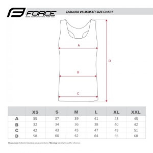 Maieu dame Force Chance Lady cu sutien negru XL - Img 12