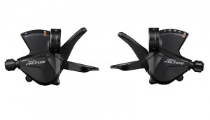 MANETA DE SCHIMBATOR SHIMANO ALTUS SL-M2000 9X3 VIT. CABLU 2050MM/1800MM CAMASA SP40 600MM/600MM/300MM NEAGRA OGD AMBALAT IND.