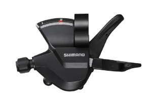 MANETA DE SCHIMBATOR SHIMANO ALTUS SL-M315-2L STANGA 2 VIT. CABLU 1800MM STAINLESS OGD AMBALAT IND.