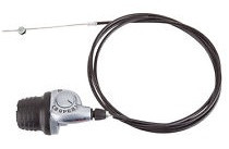 MANETA DE SCHIMBATOR SHIMANO NEXUS SL-7S10 DREAPTA 7 VIT. REVO CABLURI/CAMASA NEAGRA SP40 1440MM CAPAT ETANS VRAC